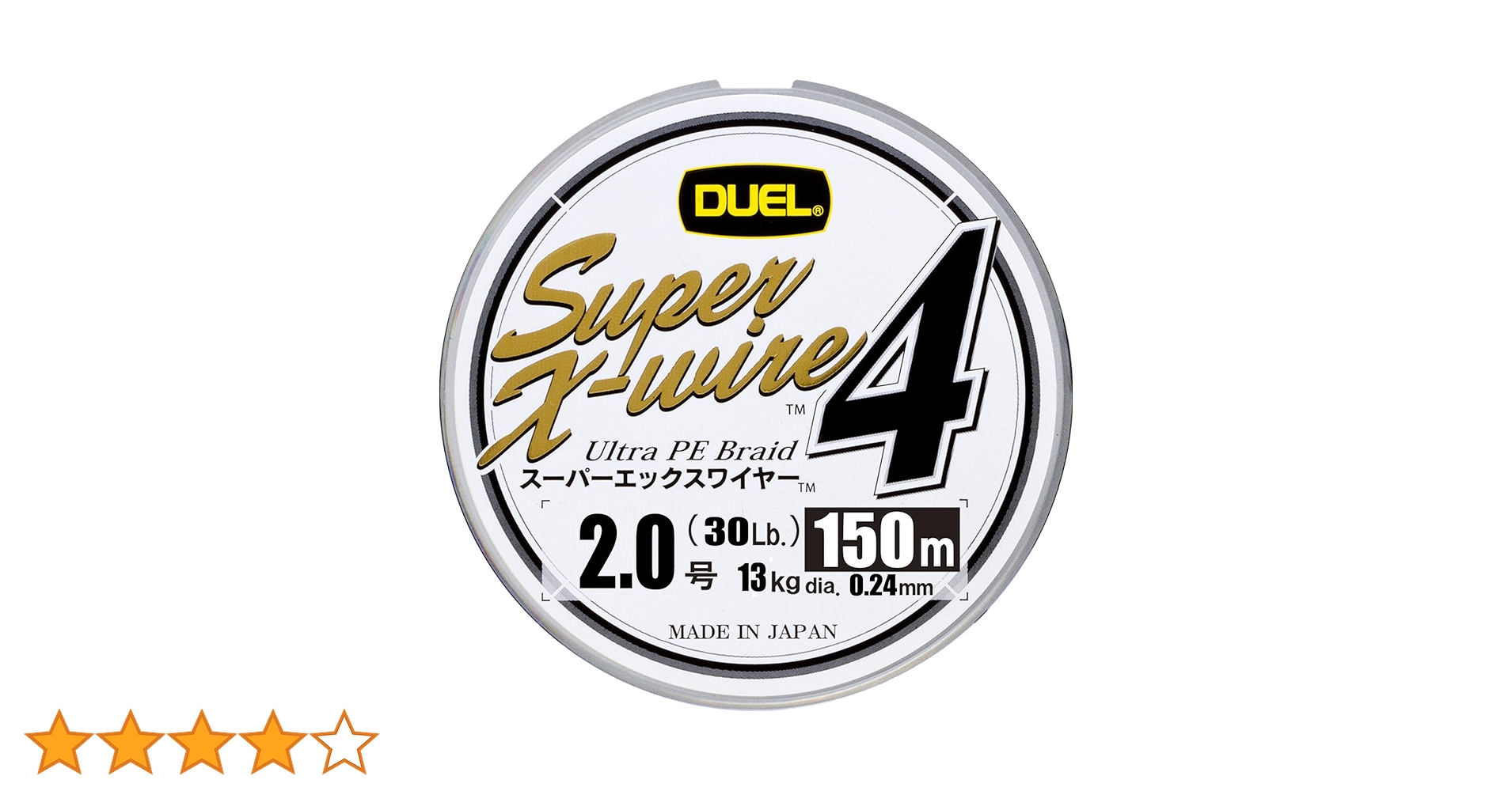 Amazon.co.jp: DUEL(デュエル) PEライン 0.6号 スーパーエックス